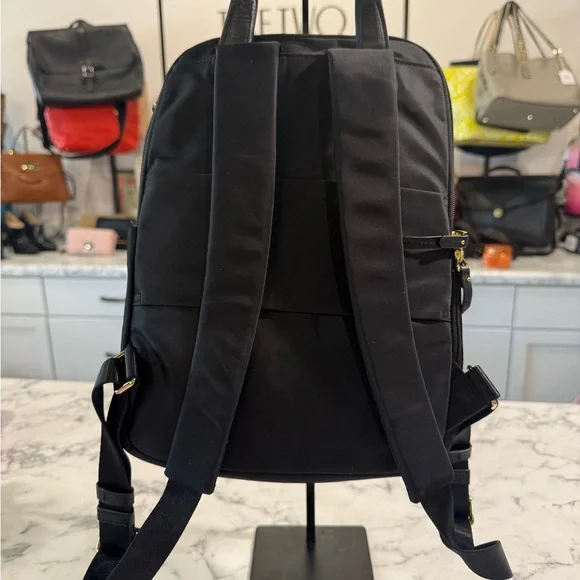 TUMI Black and Gold Voyageur - Small Daniella Backpack - Picture 2 of 8